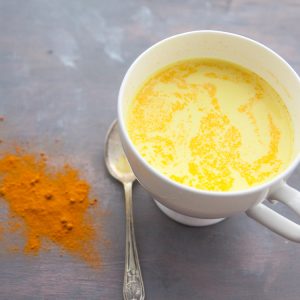 Golden milk - turmeric drink - recipe