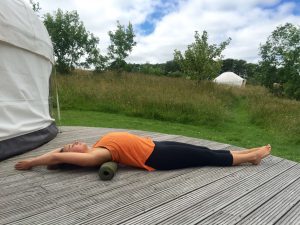 Supported Fish Pose Yin yoga Sequence