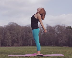 Standing stretch - yoga pose