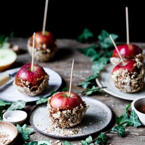 Primrose’s Kitchen – Halloween Recipe – Salted Caramel Muesli Apples Primrose's Kitchen - Halloween Recipe - Salted Caramel Muesli Apples